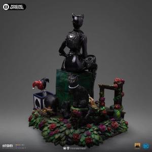 Dc Comics Gotham City Sirens Deluxe Art Scale 1/10 Catwoman Iron Studios