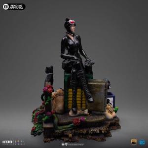 Dc Comics Gotham City Sirens Deluxe Art Scale 1/10 Catwoman Iron Studios