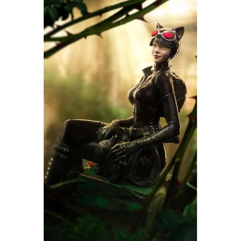 Dc Comics Gotham City Sirens Deluxe Art Scale 1/10 Catwoman Iron Studios