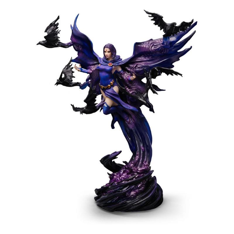 Dc Comics Art Scale 1/10 Teen Titans Raven Iron Studios