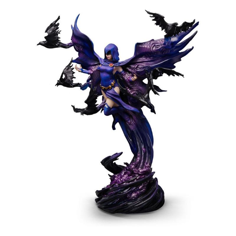 Dc Comics Art Scale 1/10 Teen Titans Raven Iron Studios