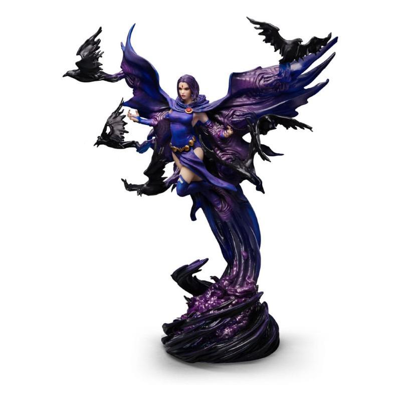 Dc Comics Art Scale 1/10 Teen Titans Raven Iron Studios