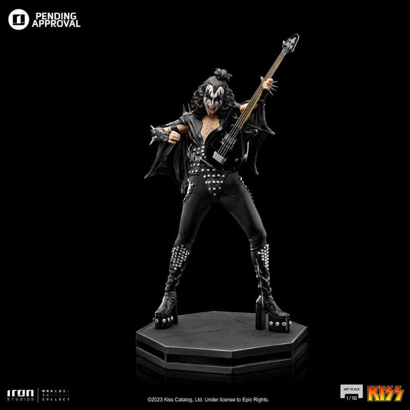 Kiss Art Scale 1/10 Gene Simons Limited Edtition Iron Studios