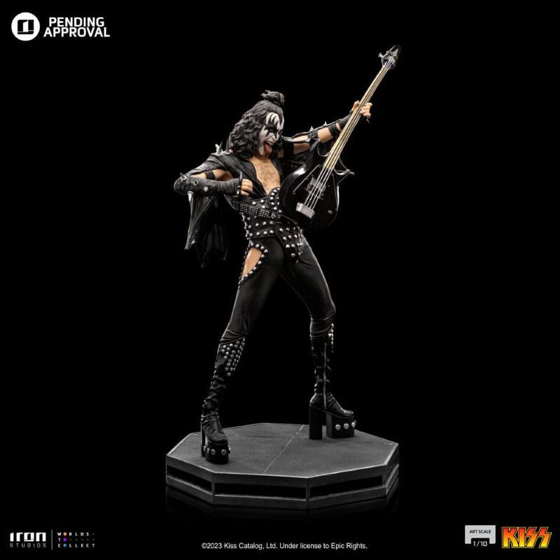 Kiss Art Scale 1/10 Gene Simons Limited Edtition Iron Studios