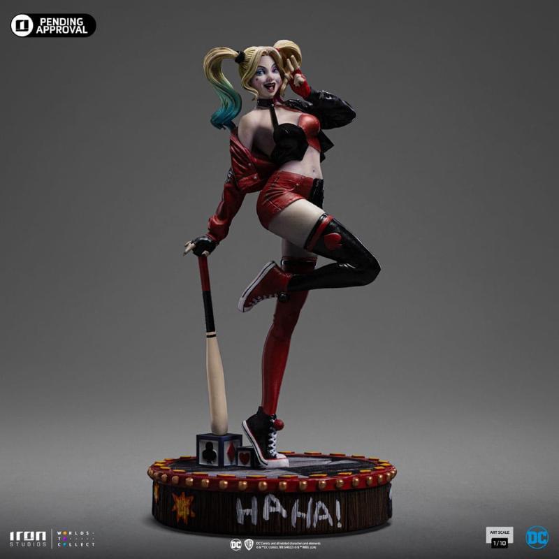 Dc Comics Gotham City Sirens Art Scale 1/10 Harley Quinn Iron Studios