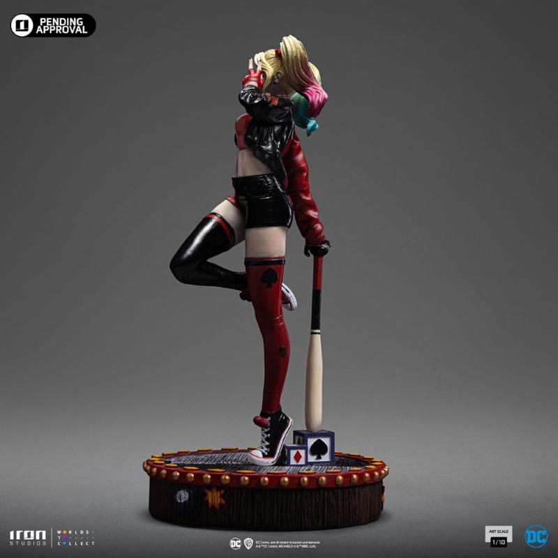 Dc Comics Gotham City Sirens Art Scale 1/10 Harley Quinn Iron Studios