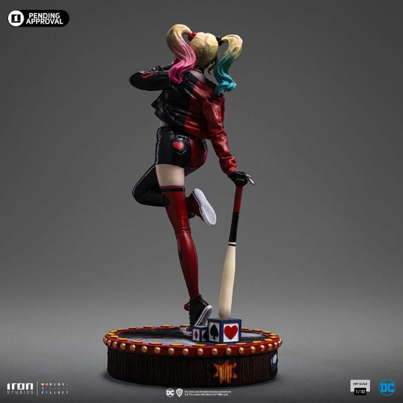 Dc Comics Gotham City Sirens Art Scale 1/10 Harley Quinn Iron Studios