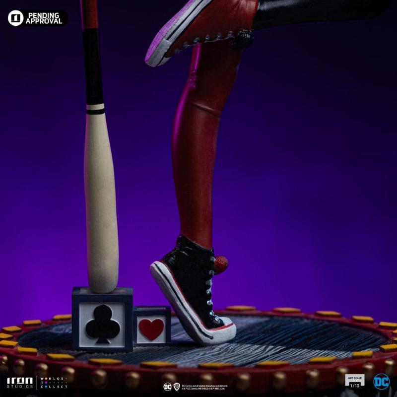 Dc Comics Gotham City Sirens Art Scale 1/10 Harley Quinn Iron Studios