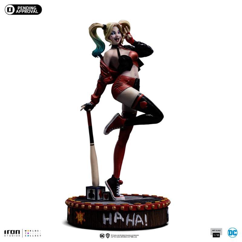 Dc Comics Gotham City Sirens Art Scale 1/10 Harley Quinn Iron Studios