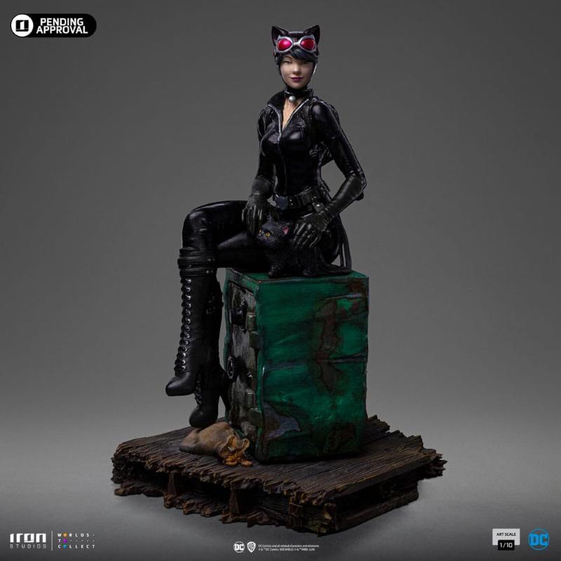 Dc Comics Gotham City Sirens Art Scale 1/10 Catwoman Iron Studios