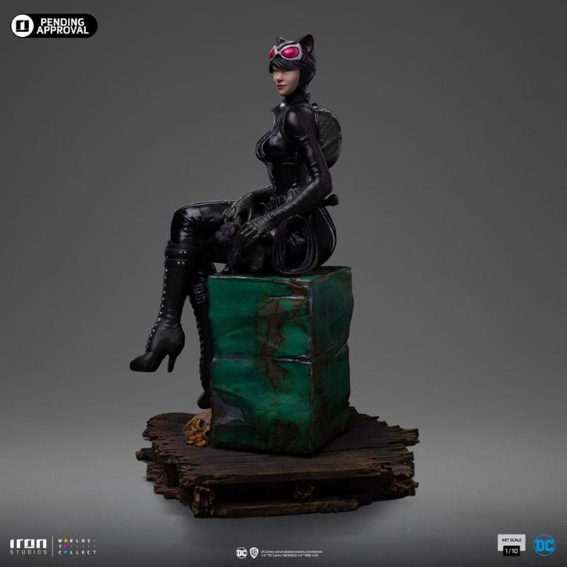 Dc Comics Gotham City Sirens Art Scale 1/10 Catwoman Iron Studios