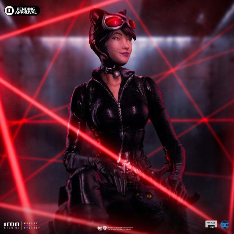 Dc Comics Gotham City Sirens Art Scale 1/10 Catwoman Iron Studios