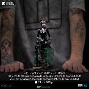 Dc Comics Gotham City Sirens Art Scale 1/10 Catwoman Iron Studios