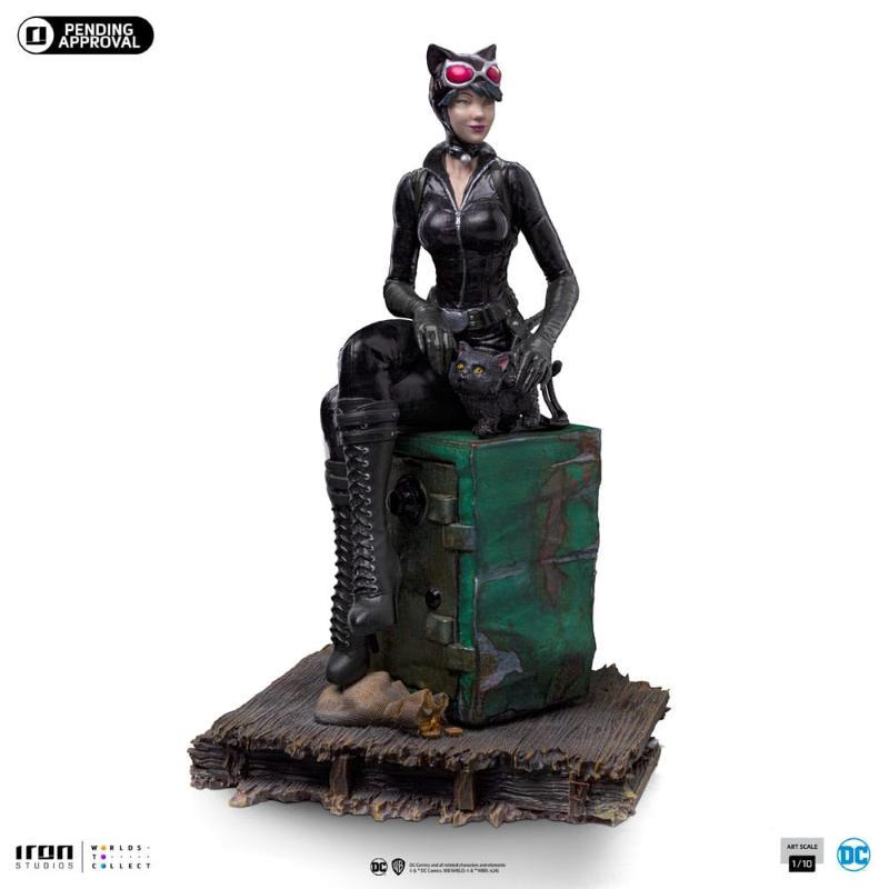 Dc Comics Gotham City Sirens Art Scale 1/10 Catwoman Iron Studios