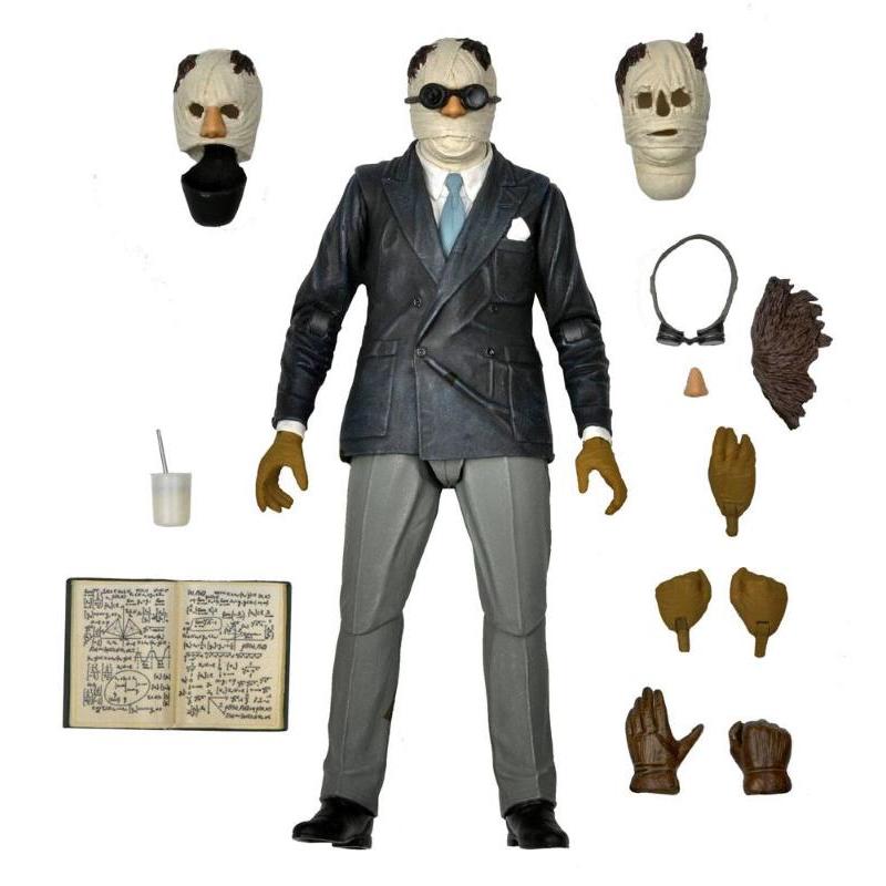 Universal Monsters 7" Scale Ultimate The Invisible Man Neca