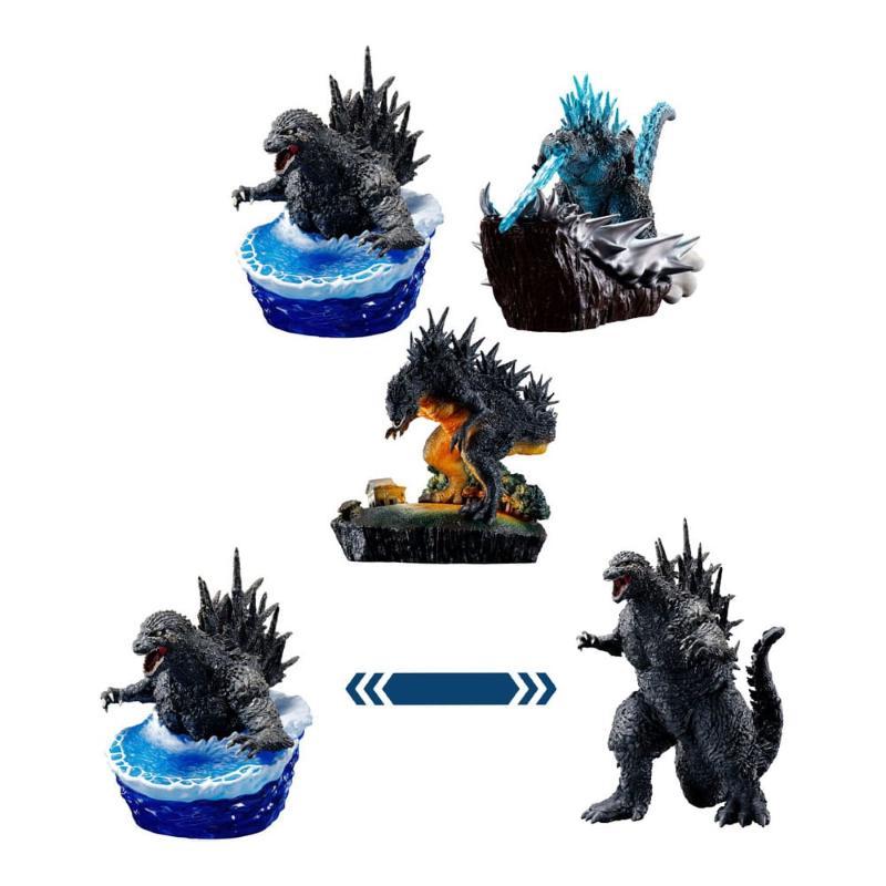 Godzilla Petitrama From Zero To Minus One Box Set+Gift Megahouse