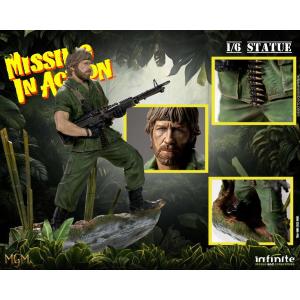 Missing In Action 1/6 Chuck Norris Colonel James Braddock Infinite Statue