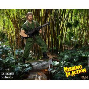 Missing In Action 1/6 Chuck Norris Colonel James Braddock Infinite Statue