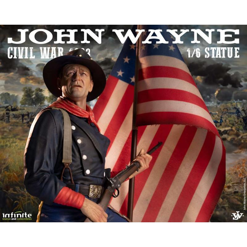 Civil War 1863 1/6 John Wayne Infinite Statue
