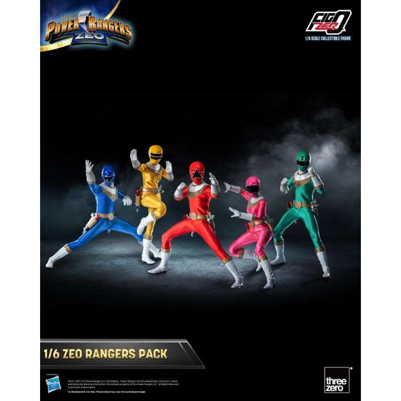 Power Rangers Zeo: Figzero 1/6 5-pack Threezero