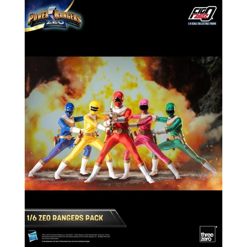 Power Rangers Zeo: Figzero 1/6 5-pack Threezero
