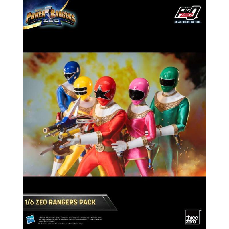 Power Rangers Zeo: Figzero 1/6 5-pack Threezero