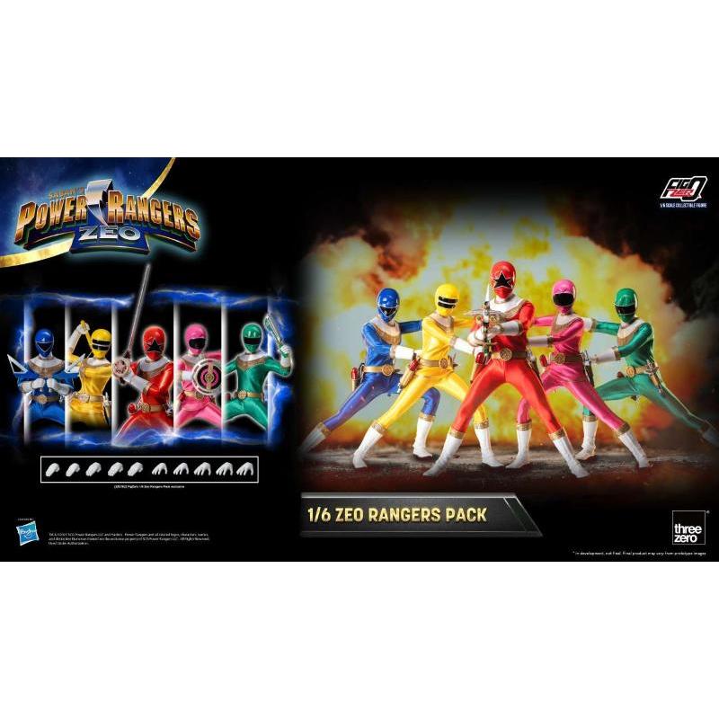 Power Rangers Zeo: Figzero 1/6 5-pack Threezero
