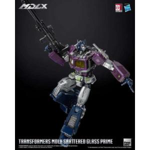 Transformers Mdlx Shattered Glass Optimus Prime Threezero