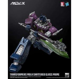 Transformers Mdlx Shattered Glass Optimus Prime Threezero