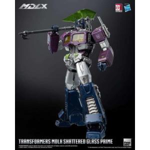Transformers Mdlx Shattered Glass Optimus Prime Threezero