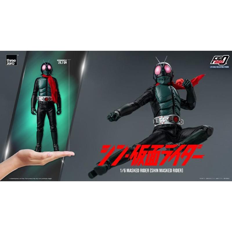 Kamen Rider Figzero 1/6 Shin Masked Rider Threezero