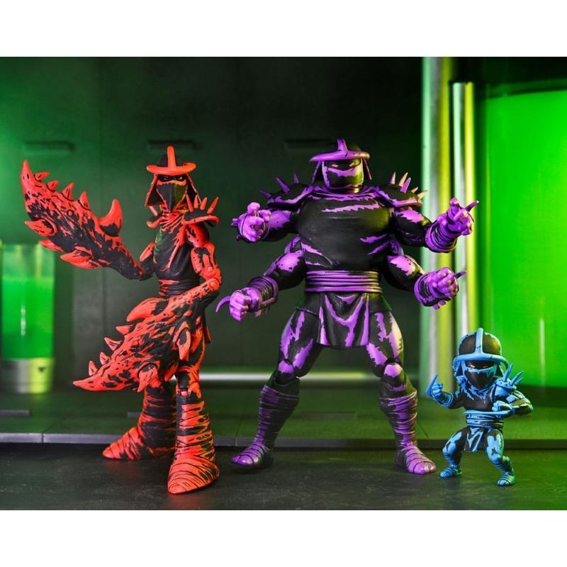 Teenage Mutant Ninja Turtles Mirage Comics Shredder Clones Box Set NECA