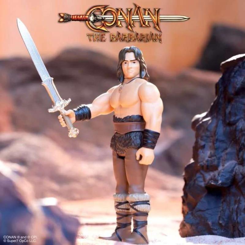 Conan The Barbarian Reaction Conan Resurrected SUPER 7