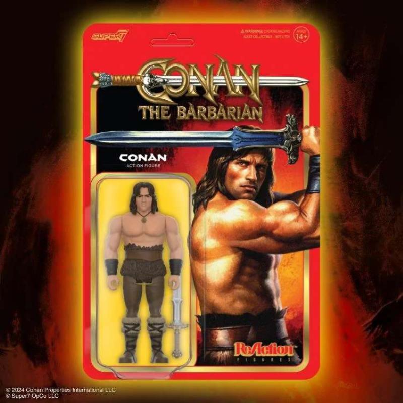 Conan The Barbarian Reaction Conan Resurrected SUPER 7