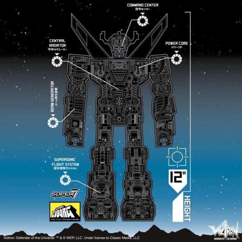 Super Cyborg Full Colo Voltron SUPER 7
