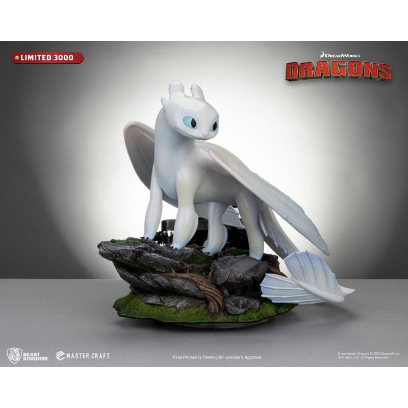 How To Train Your Dragon 3 Master Craft Light Fury BEAST KINGDOM