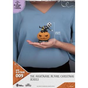 Nightmare Before Christmas Mini D-Stage 009 Series Set (6) BEAST KINGDOM
