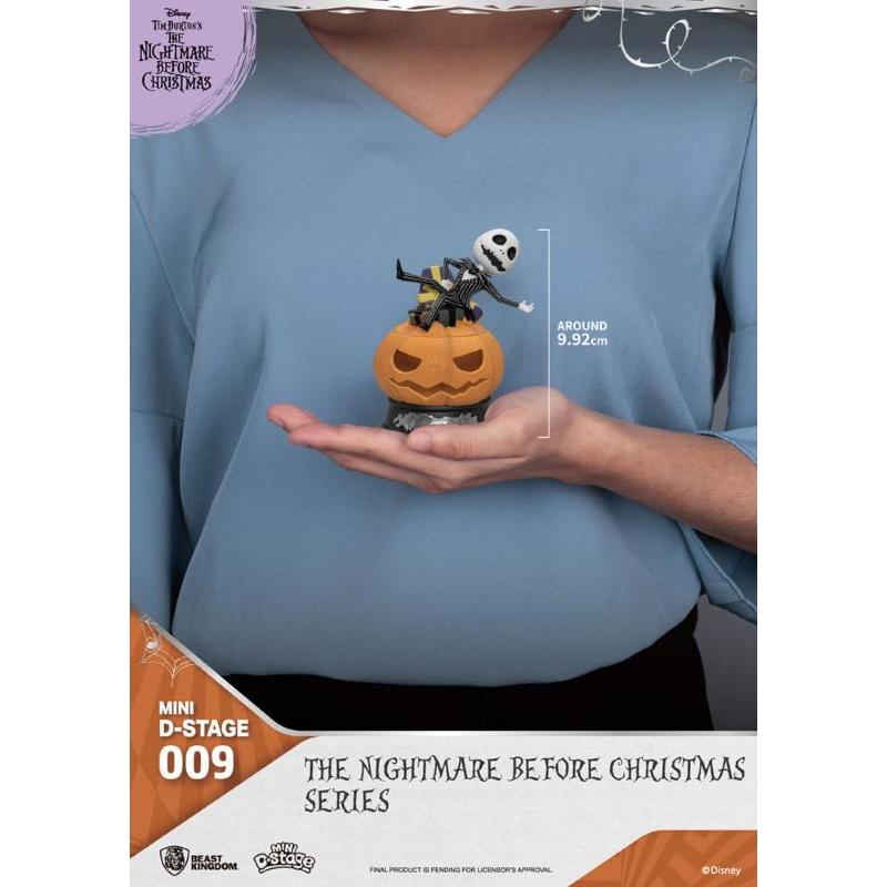 Nightmare Before Christmas Mini D-Stage 009 Series Set (6) BEAST KINGDOM