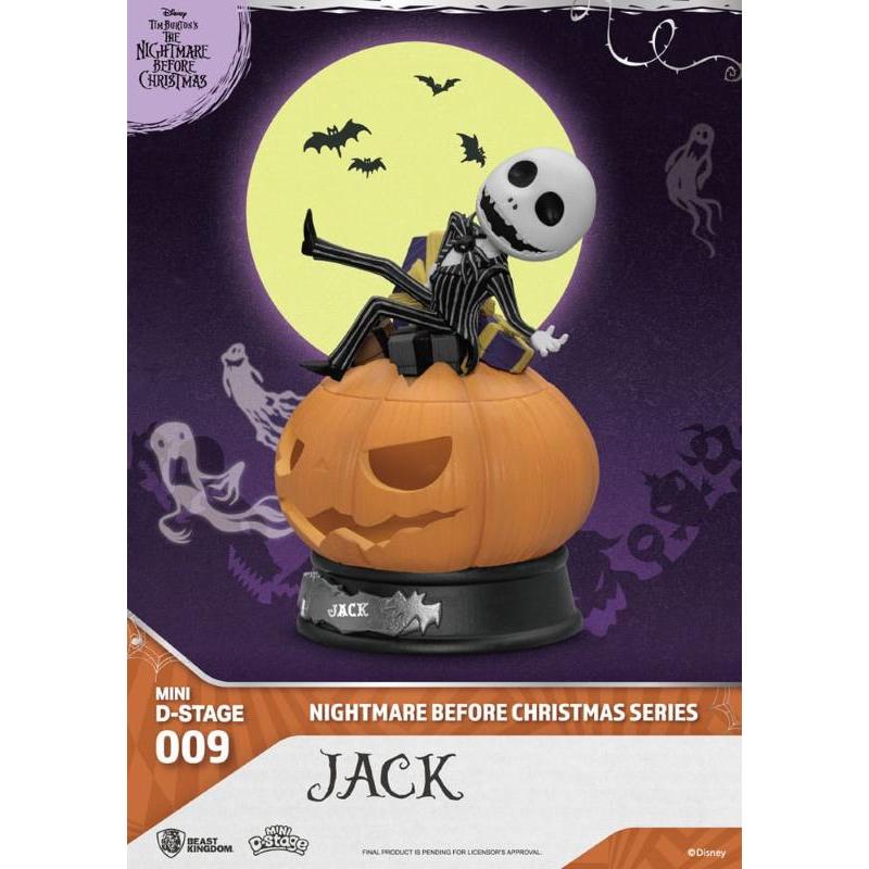 Nightmare Before Christmas Mini D-Stage 009 Series Set (6) BEAST KINGDOM