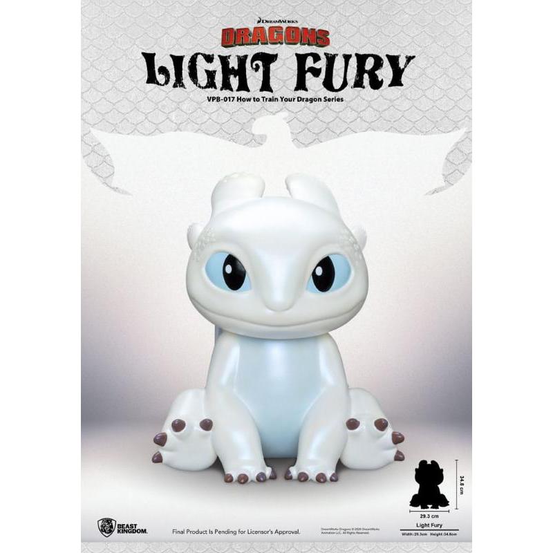 How to Train Your Dragon Funktional Light Fury BEAST KINGDOM