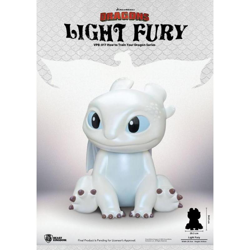 How to Train Your Dragon Funktional Light Fury BEAST KINGDOM