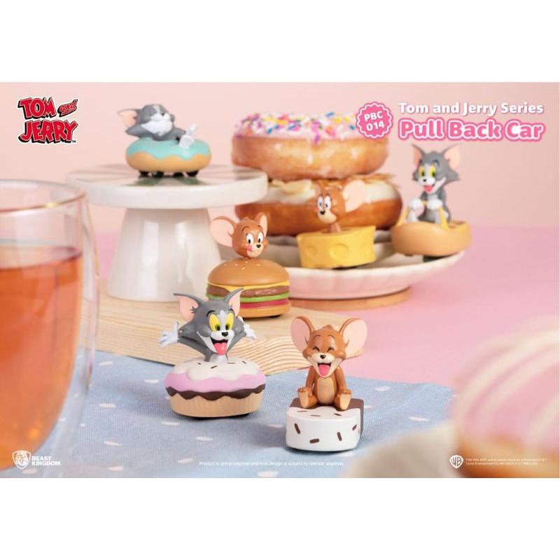 Tom & Jerry Pull Back Cars PBC-014 Blind Box 6-Pack BEAST KINGDOM