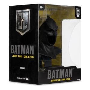 DC Direct 1/3 Batman Cowl Justice League Tactical Suit MCFARLANE TOYS