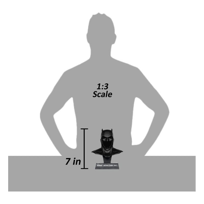 DC Direct 1/3 Batman Cowl Justice League Tactical Suit MCFARLANE TOYS