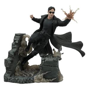 The Matrix Diorama Gallery Deluxe Neo Keanu Reeves Diamond Select Toys