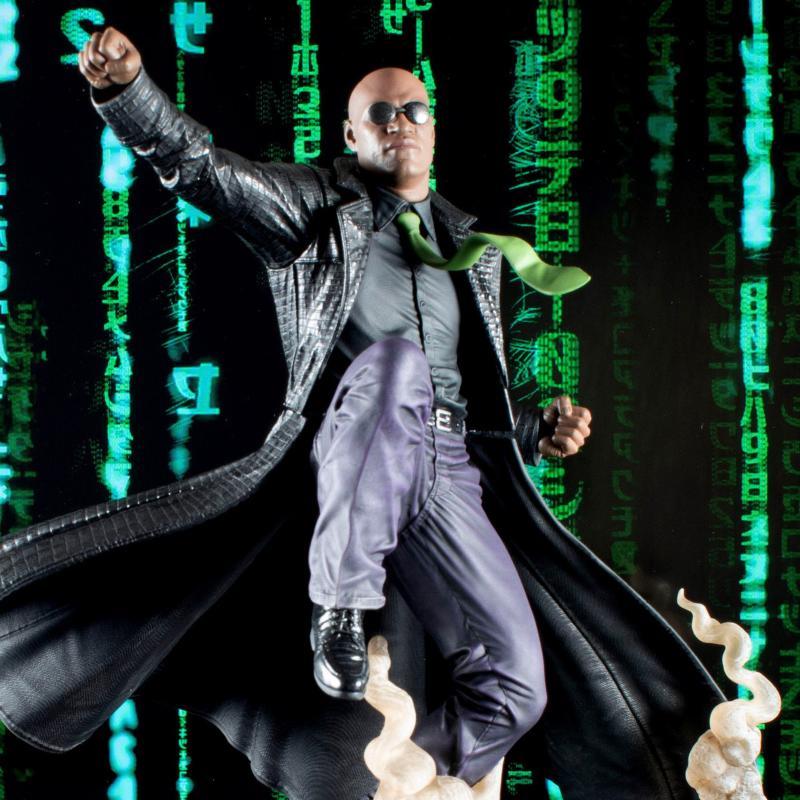 The Matrix Gallery Deluxe Morpheus Diamond Select Toys