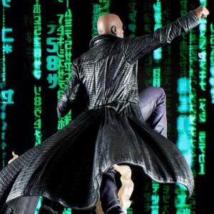 The Matrix Gallery Deluxe Morpheus Diamond Select Toys
