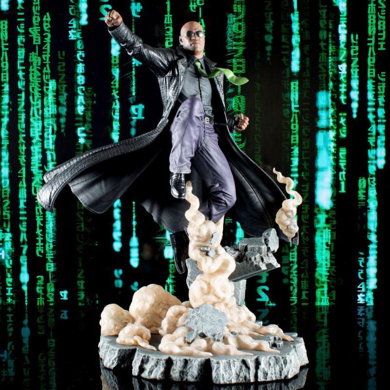 The Matrix Gallery Deluxe Morpheus Diamond Select Toys