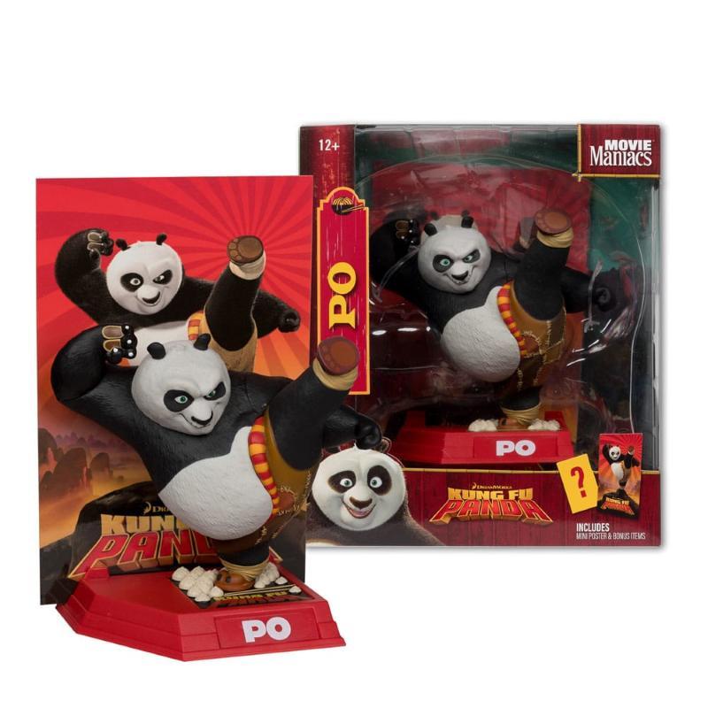 Kung Fu Panda Movie Maniacs Po MCFARLANE TOYS