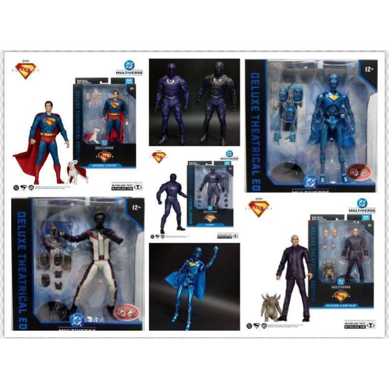 DC Comics Theatrical Dlx Superman Movie 7" Bundle McFarlane Toys